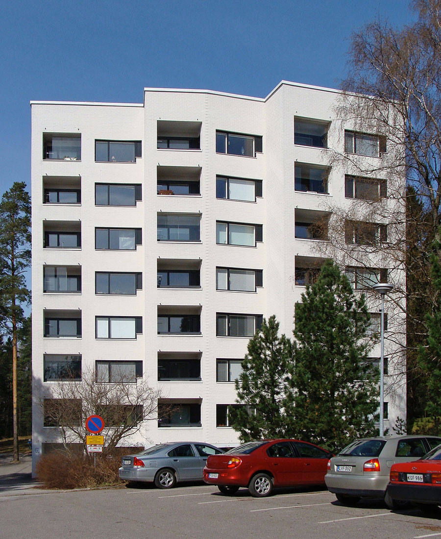www.archipicture.eu Alvar Aalto Apartment Buildings Tapiola